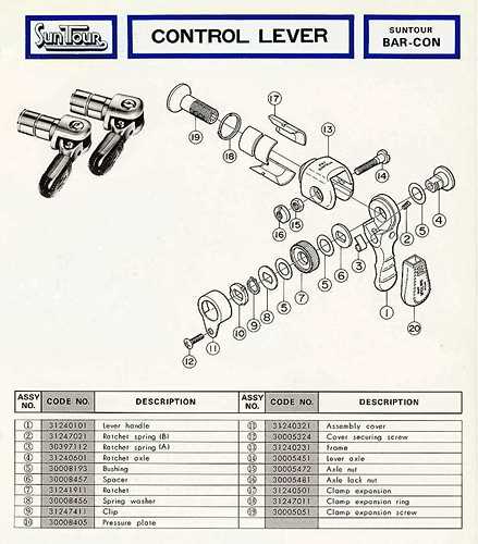 ratchet parts diagram