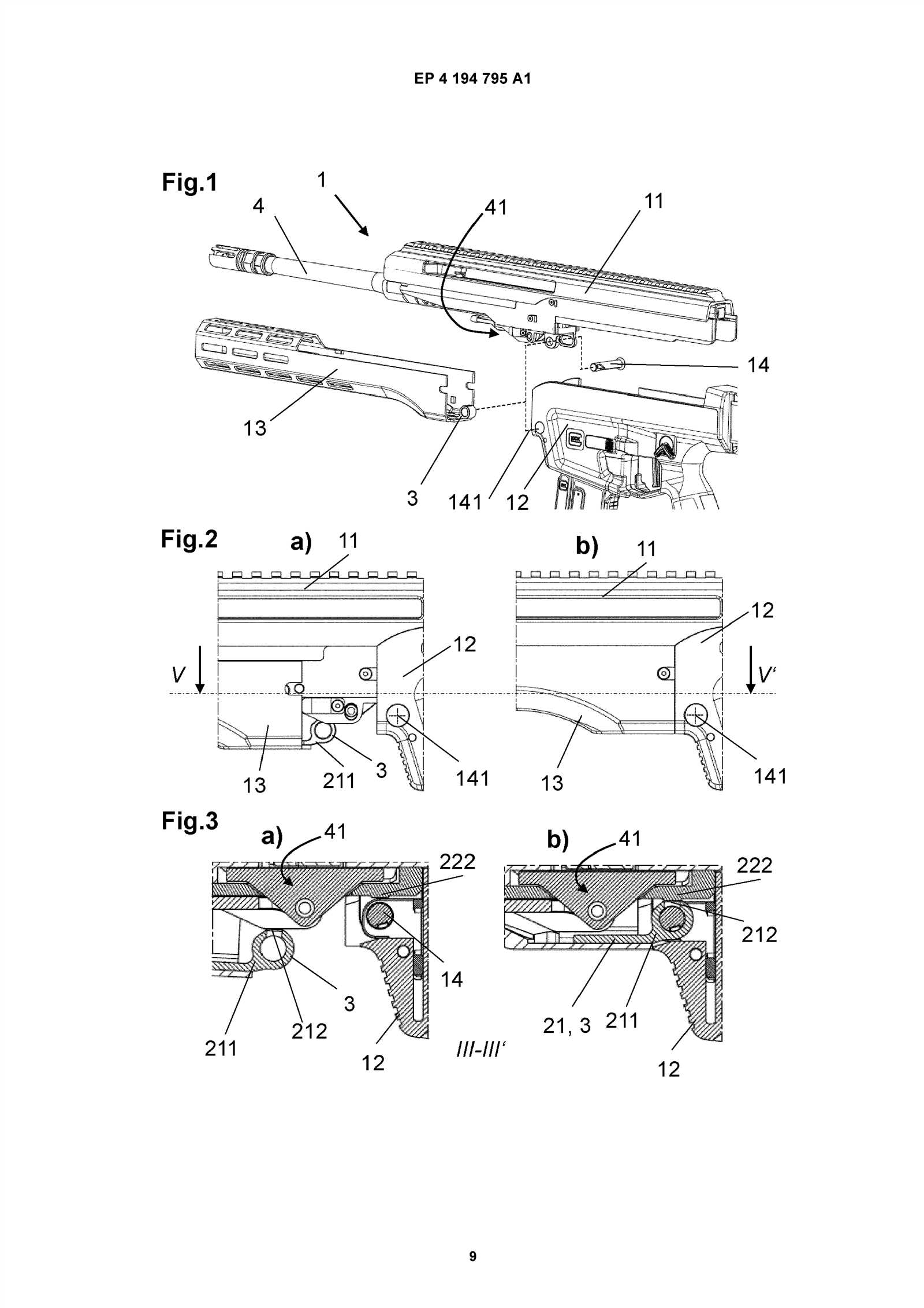 steyr aug parts diagram