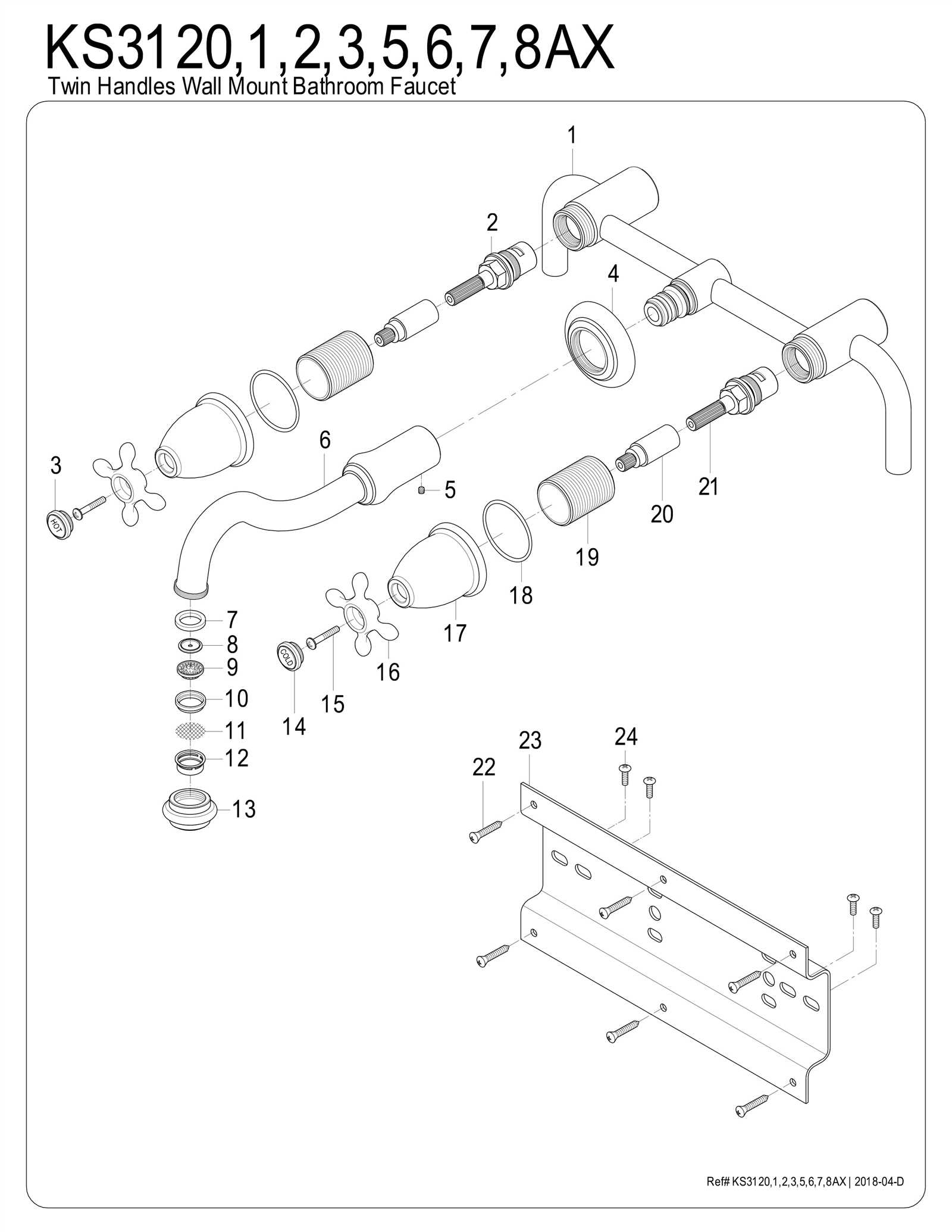 wall parts diagram