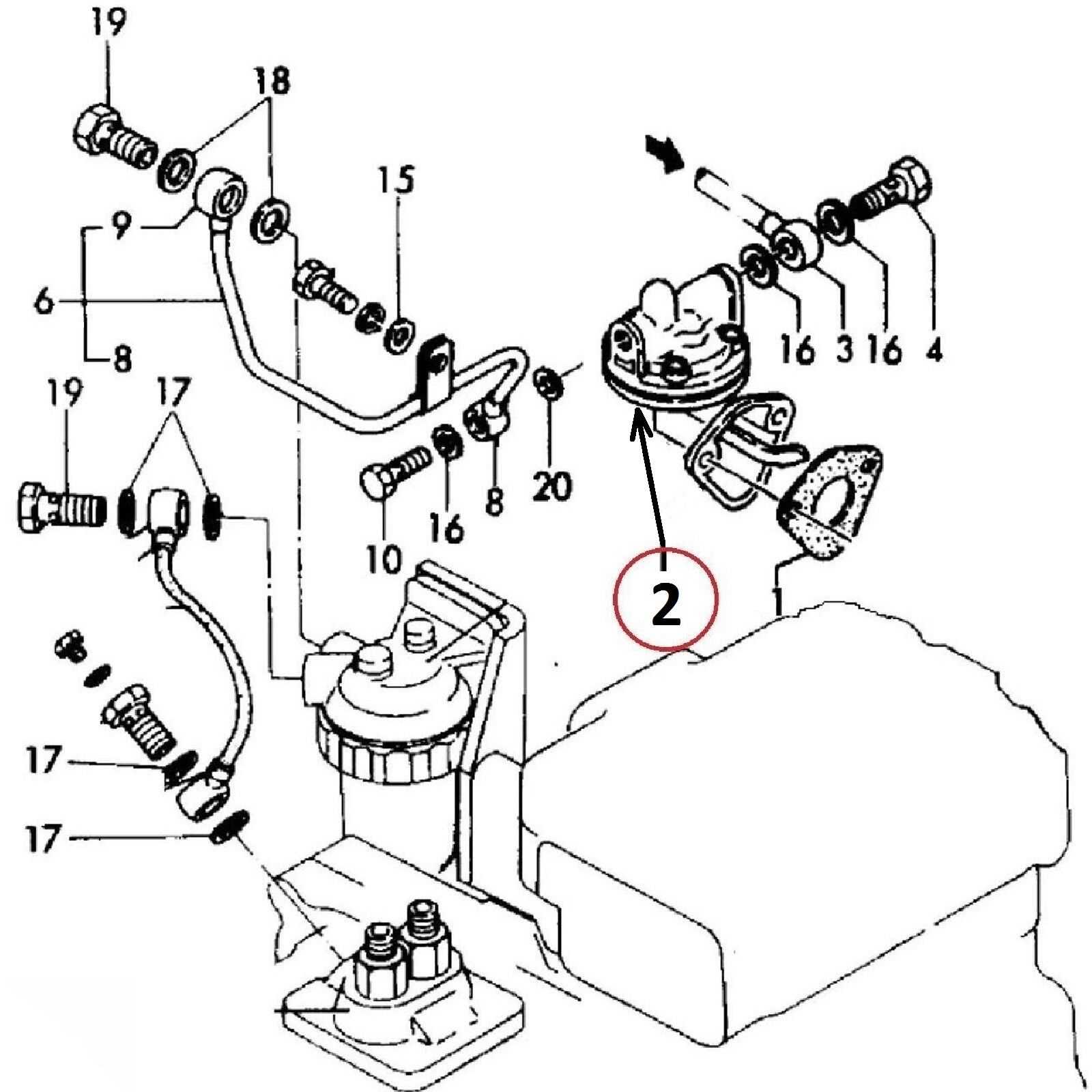 yanmar 2gm20f parts diagram