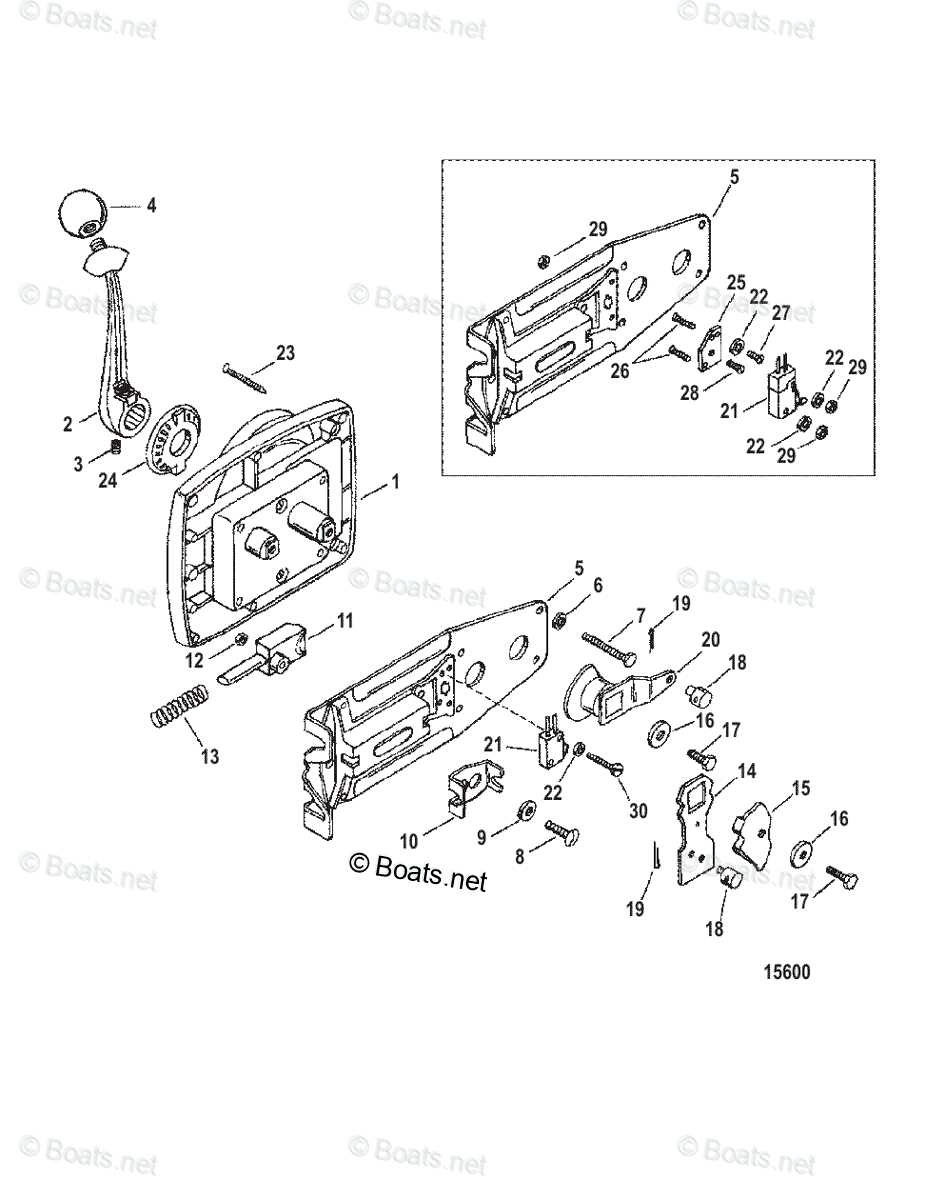 yamaha 703 control box parts diagram