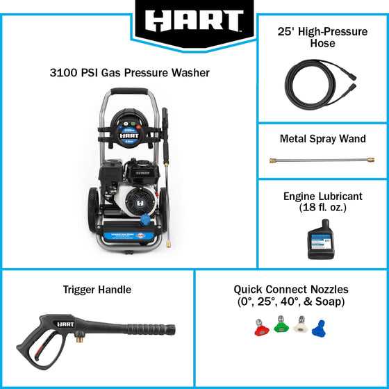 powerstroke pressure washer 3100 parts diagram