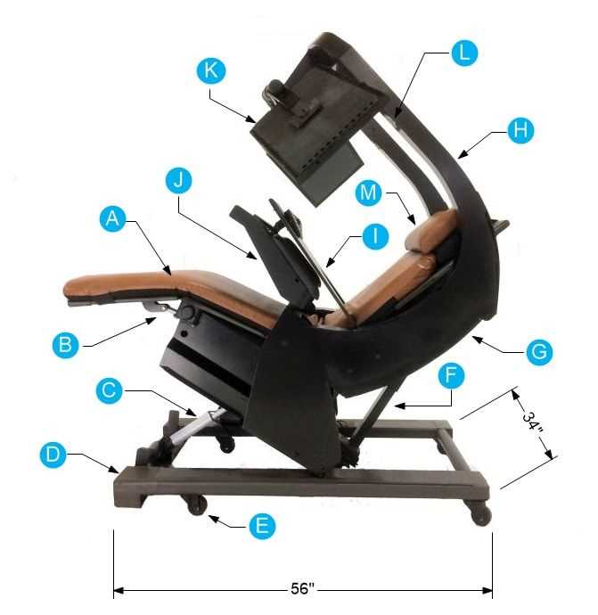 zero gravity chair parts diagram