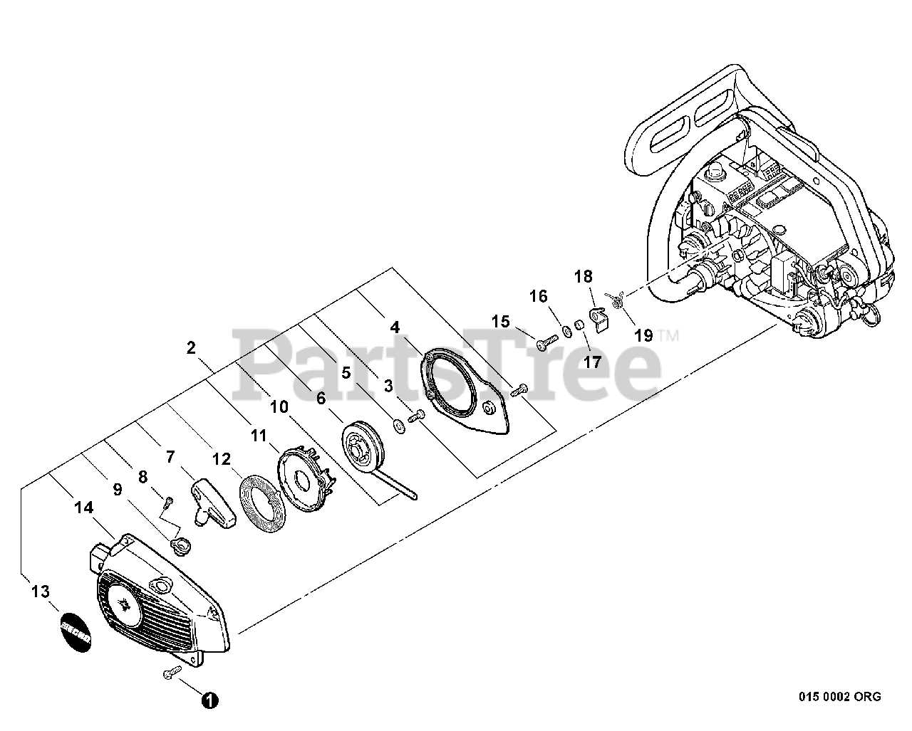 stihl ms251 parts diagram