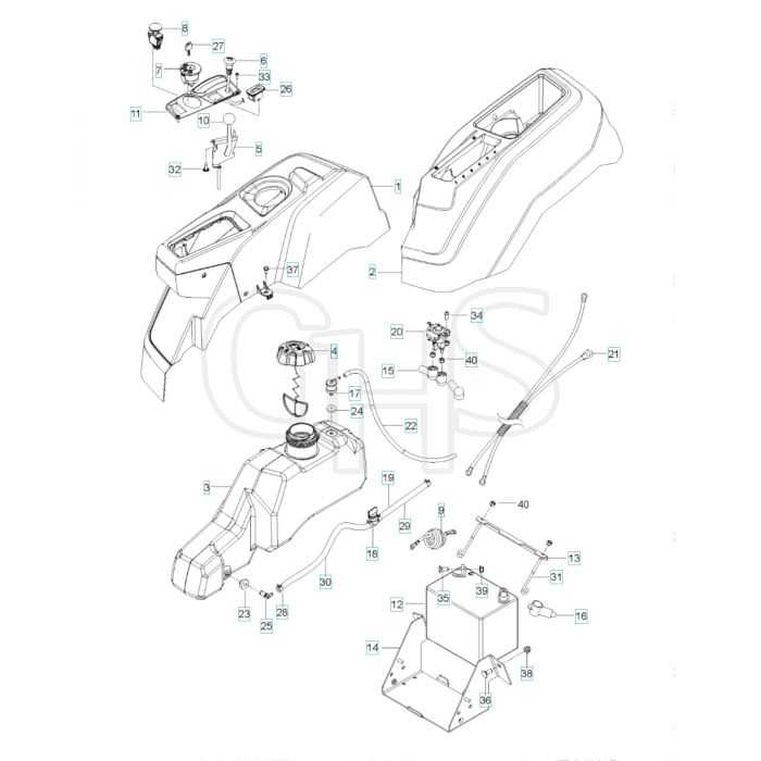 z254 parts diagram