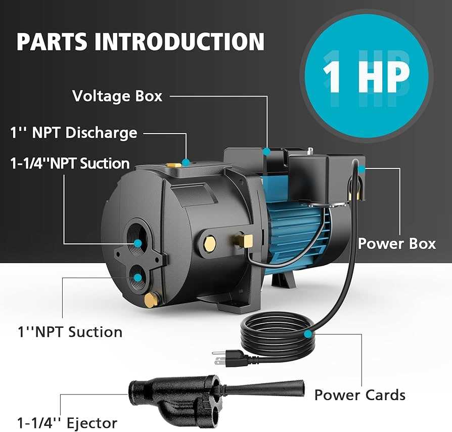 water well pump parts diagram