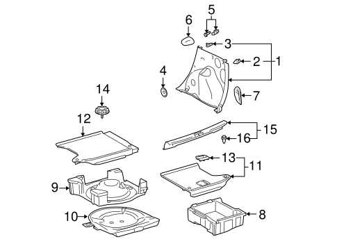 scion xb parts diagram