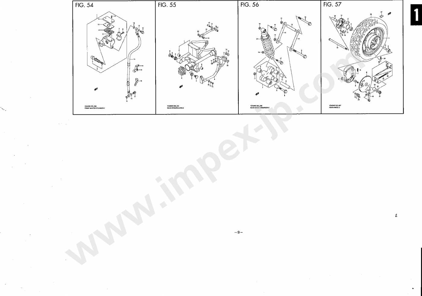 suzuki boulevard parts diagram