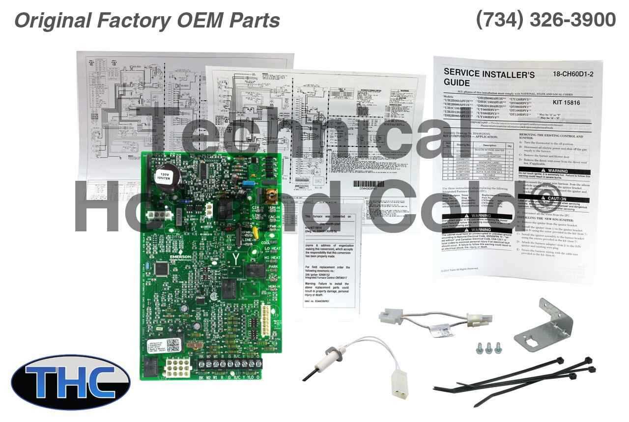 trane xr95 parts diagram