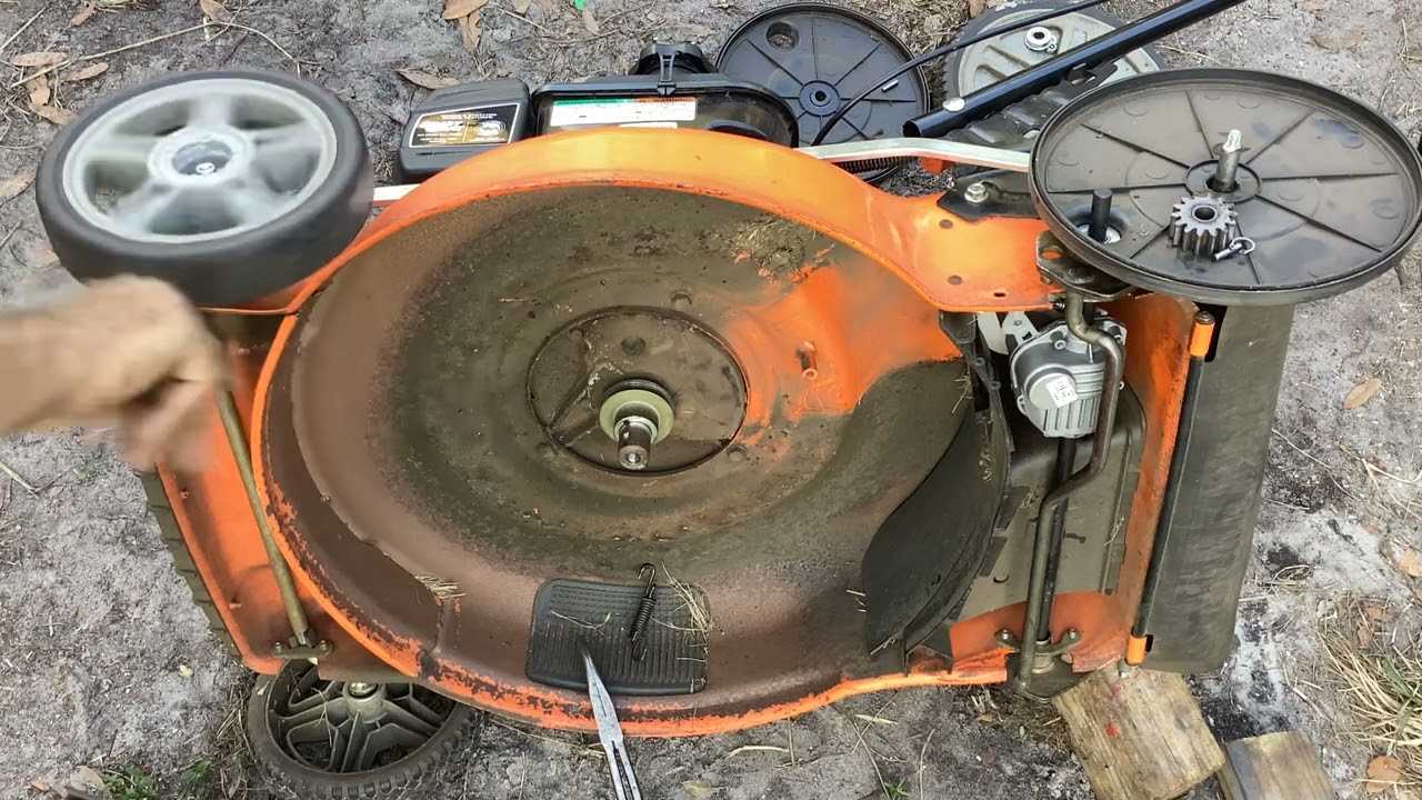 yard force lawn mower parts diagram