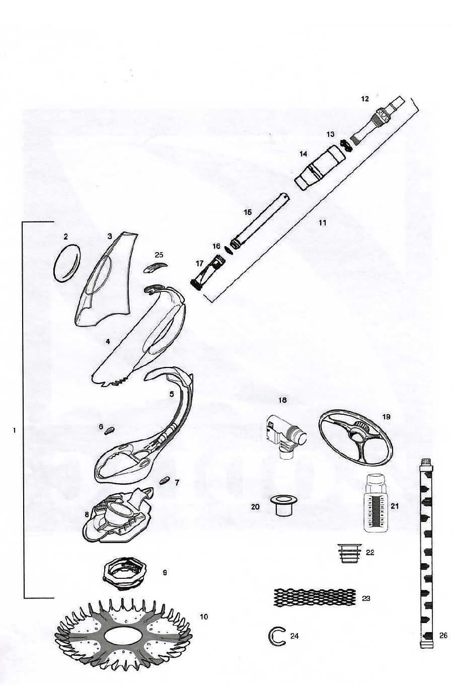 zodiac g3 parts diagram