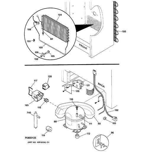 whirlpool upright freezer parts diagram