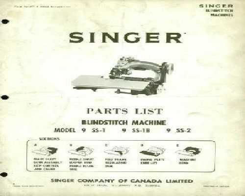 singer featherweight parts diagram