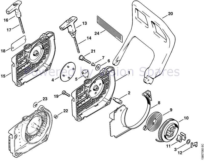 stihl 084 parts diagram