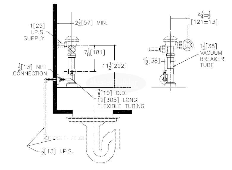 zurn aquaflush parts diagram