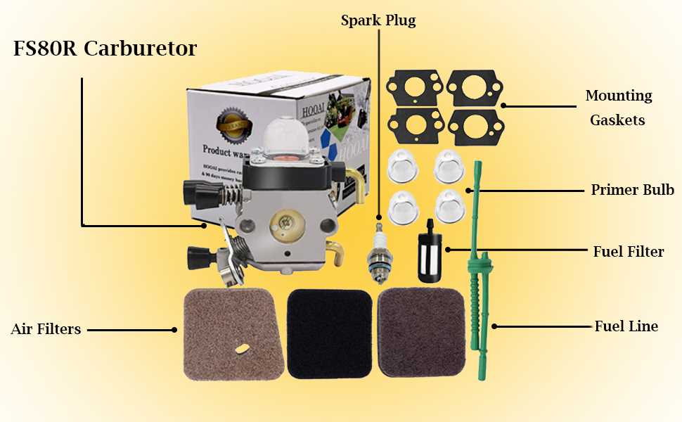 stihl weed eater parts diagram