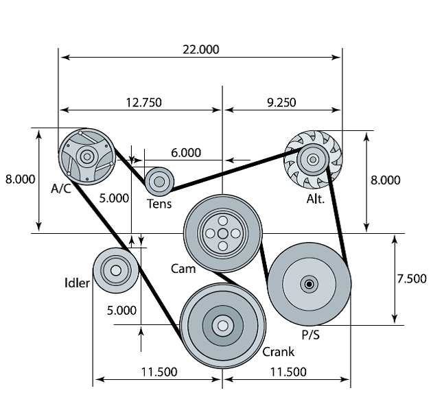 chevy 350 engine diagram parts