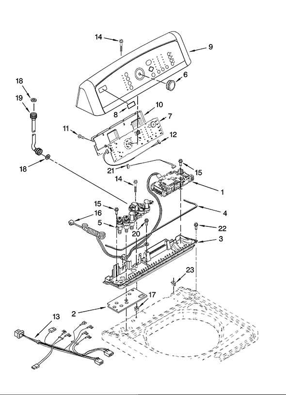 kenmore elite he3 washer parts diagram