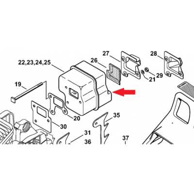 stihl 039 parts diagram